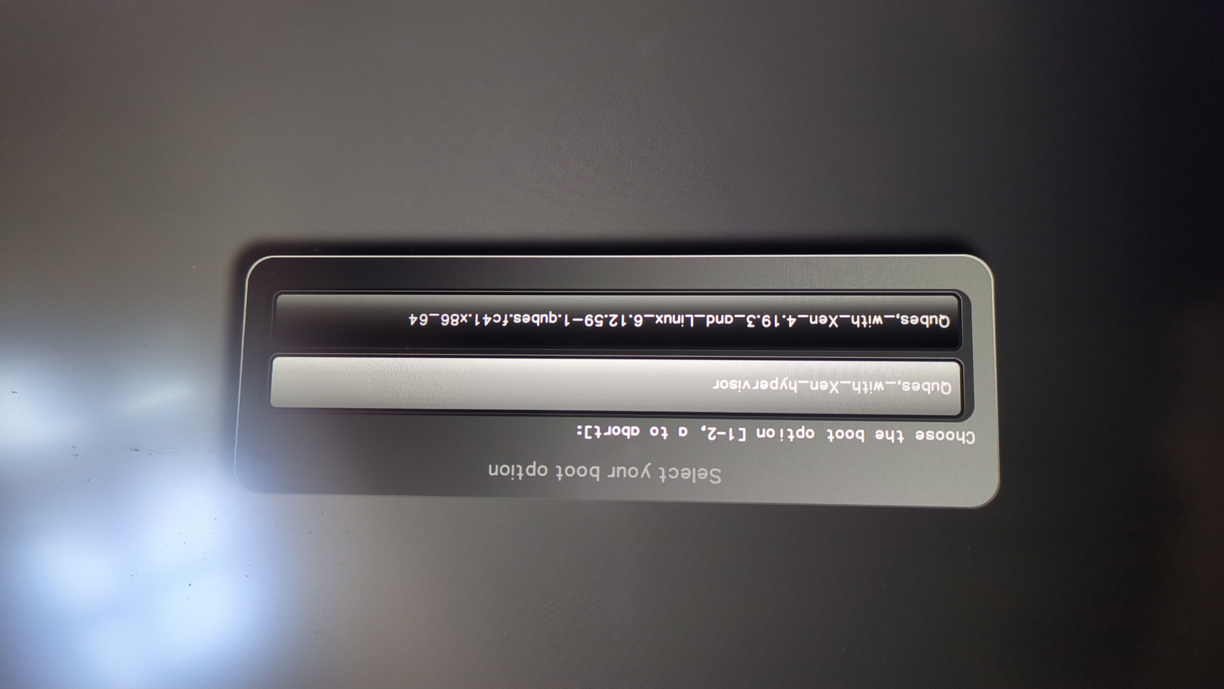 admin pin nitrokey input